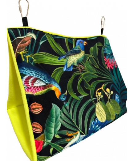 Parrot-Supplies Tropical Cozy Tent Hammock Parrot Hideaway Large Parrot-Supplies Tropical Cozy Tent Hammock Parrot Hideaway Large